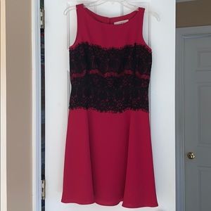 LOFT Pink Cocktail Hour Dress